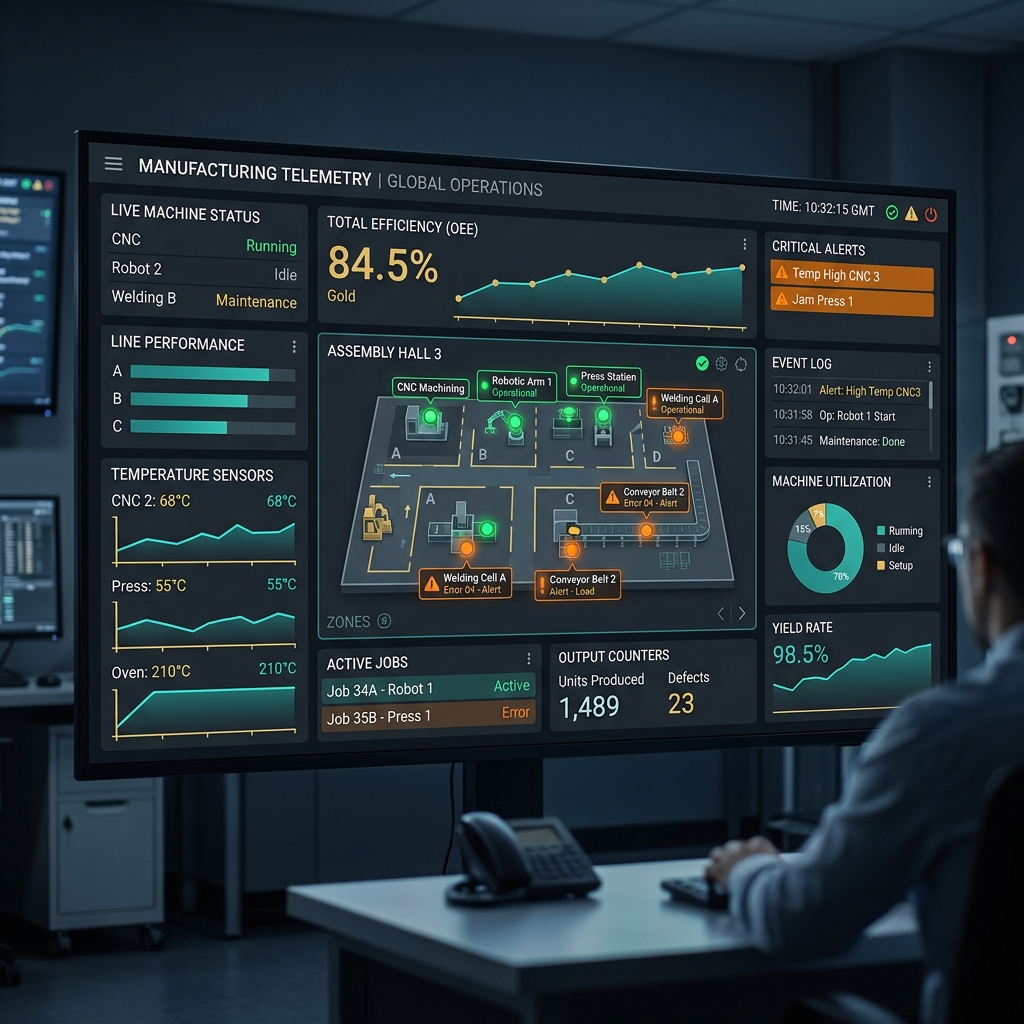 Operational Telemetry Dashboard